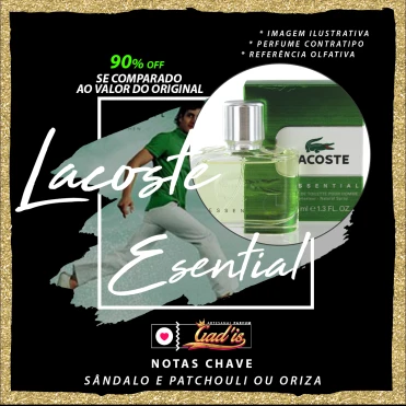 Perfume Similar Gadis 91 Inspirado em Lacoste Essential Contratipo
